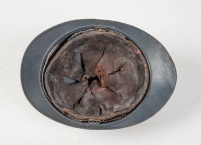 FRANCE
Adrian helmet, model 1915, with colonial...