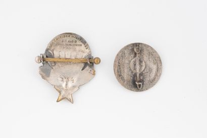 Two badges: Groupement de commandos mixtes...