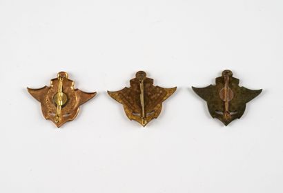 Three 4th BCCP badges (including D. Ber and...