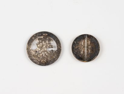 Two badges: Commando No. 25 (D.O.M) and Groupement...