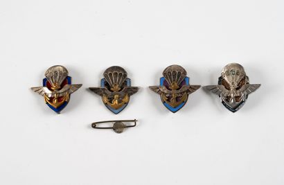 Four insignia: 7th BCCP, 7th R.P.C. and 7th...