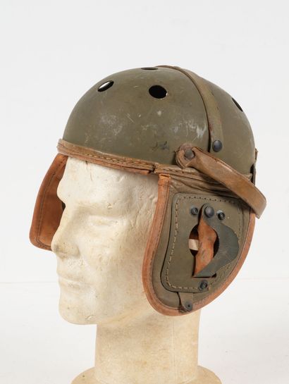 USA
Casque de tankiste en fibre et cuir de...