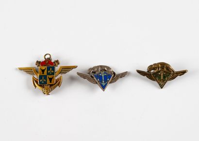 Two badges: 2 from BAP 191 (local and Augis...