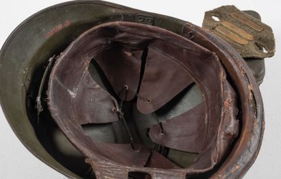 FRANCE
Casque modèle 1935 de troupes motorisées....