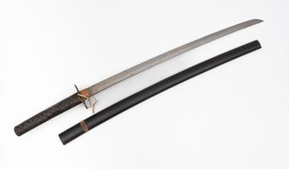 JAPON
Sabre katana japonais.
Mu mei.
Lame...