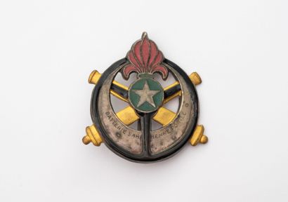Worn Saharan Battery badge. Foreign Legion....