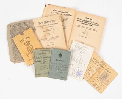 ALLEMAGNE
Lot of German documents: booklet,...