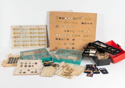 FRANCE
Collection de boutons militaires19eme...