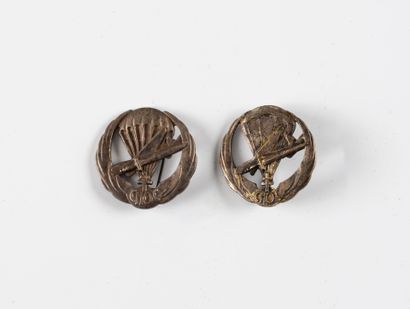 Two 2nd BPC badges (1 Drago Ber and 1 sm...