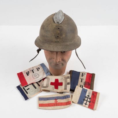 FRANCE
Lot Libération comprenant une coque...