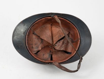 Adrian helmet model 1915 with artillery attributes.
Midnight-blue...