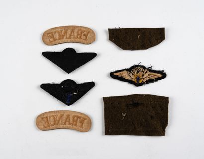 Five FFL parachutist patents, various fabrications...