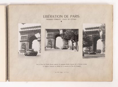 Libération 50 photographies de Paris.
1 album...