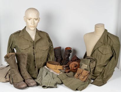 FRANCE
Lot d'uniforme comprenant une une...