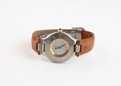 MUST de CARTIER
Ladies' wristwatch in steel...