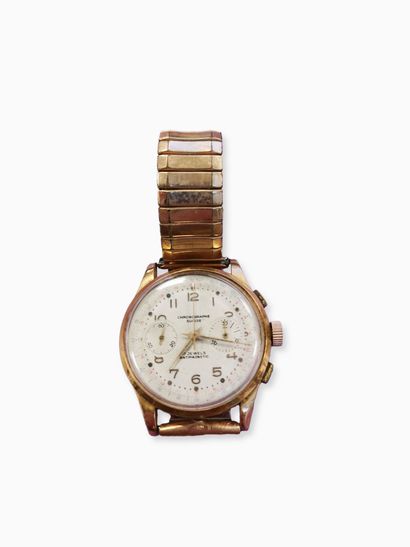 CHRONOGRAPHE SUISSE
Men's chronograph wristwatch.
Round...