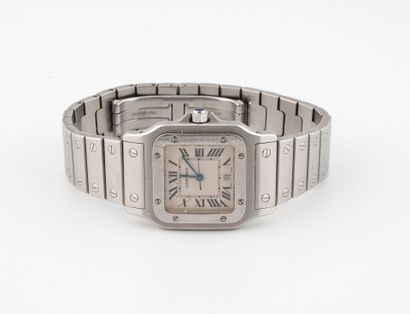 CARTIER, Santos grand modèle
Men's wristwatch...