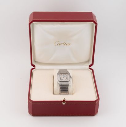 CARTIER, Santos grand modèle
Men's wristwatch...