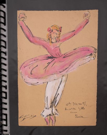 Collection d'estampes, de dessins de mode...