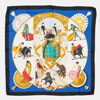 HERMES Paris
Carré en twill de soie imprimé...