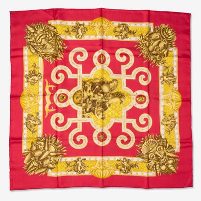 HERMES
Carré en twill de soie modèle 