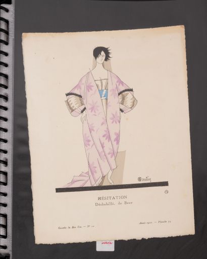 Collection d'estampes, de dessins de mode...