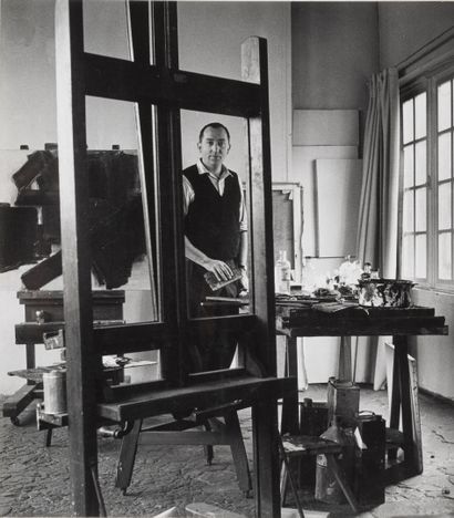Willy MAYWALD (1907-1985)
Pierre Soulages...