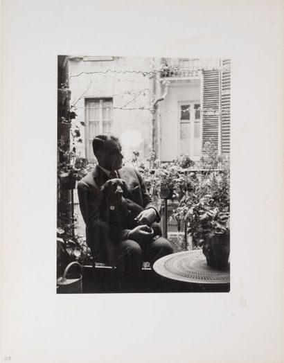 Willy MAYWALD (1907-1985)
Man with pipe and...