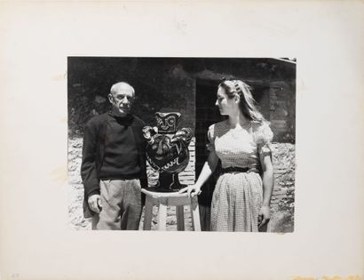 Willy MAYWALD (1907-1985)
Picasso and Françoise...