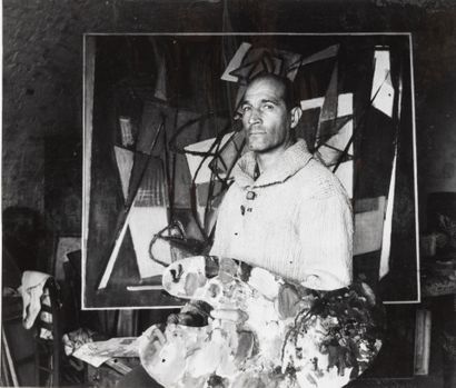 Willy MAYWALD (1907-1985)
Jean Villeri, n.d.
Silver...