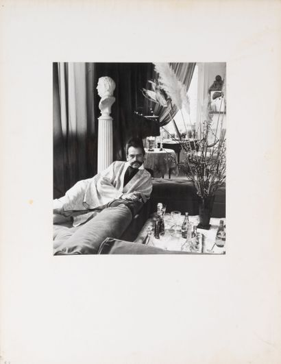 Willy MAYWALD (1907-1985)
Le peintre Mathieu,...