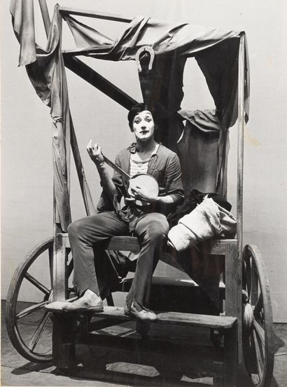 Willy MAYWALD (1907-1985)
Marcel Marceau,...