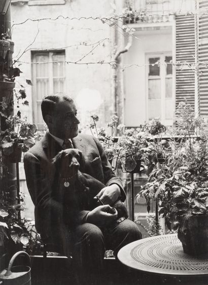 Willy MAYWALD (1907-1985)
Man with pipe and...