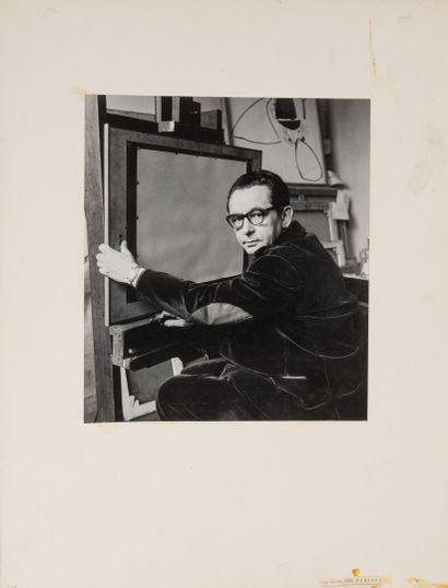 Willy MAYWALD (1907-1985)
Painter Hans Hartung...