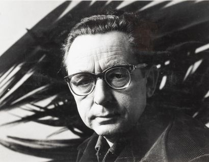 Willy MAYWALD (1907-1985)
Hans Hartung, n.d.
Silver...