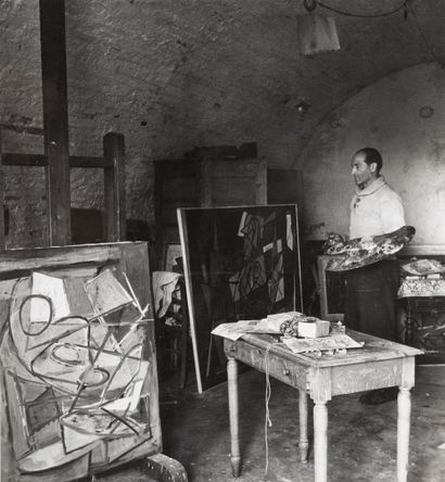 Willy MAYWALD (1907-1985)
Painter Jean Villeri...