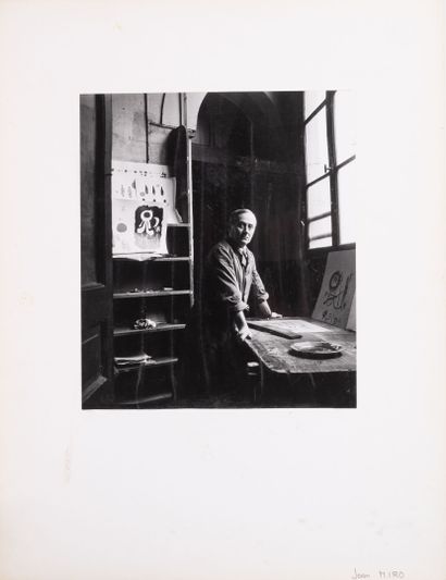 Willy MAYWALD (1907-1985)
Juan Miro in his...