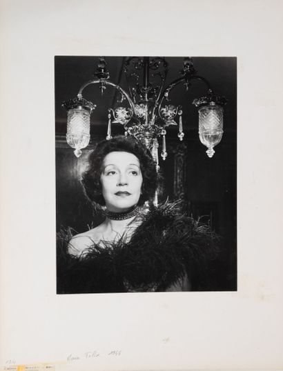 Willy MAYWALD (1907-1985)
Maria Felix, 1946.
Silver...