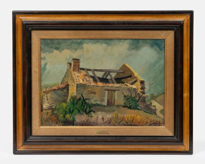 Louis TOFFOLI (1907-1999)
Paysage à la maison...