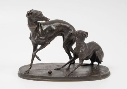 D'après Pierre-Jules MENE (1810 - 1879)
Groupe...