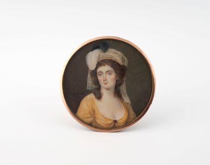 William BERCZY (1744-1813),
Portrait présumé...