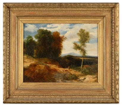 Charles François PHELIPPES ( ?-1867)
Paysage...