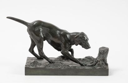 D'après Antoine Louis BARYE (1795-1875)
Chien...