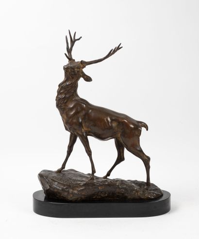 D'après Thomas CARTIER (1879 - 1943)
Cerf.
Epreuve...