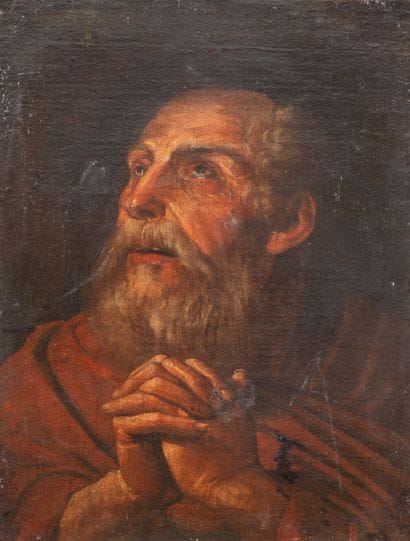 Ecole italienne du XVIIème siècle
Homme en...
