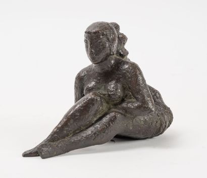 Georges OUDOT (1928-2004)
Seated woman, arms...