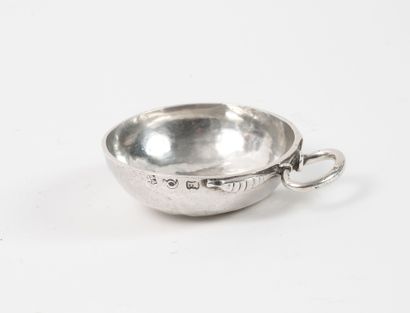 Taste-vin circulaire en argent (950), à prise...