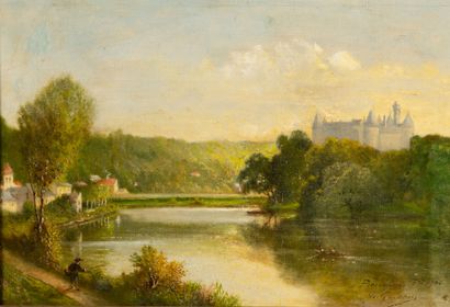 Ecole française du début du XXème siècle
Pierrefonds,...