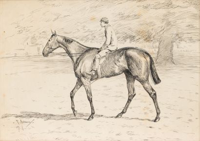 Carl Georg ARSENIUS (1855-1908)
Jockey et...