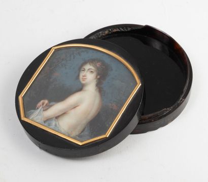 FRANCE, début du XIXème siècle
Boîte drageoir...